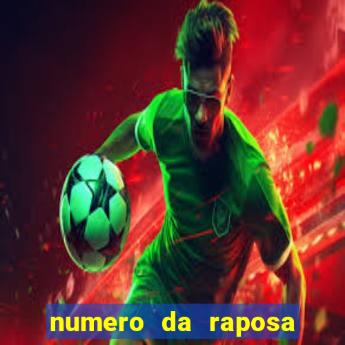 numero da raposa jogo do bicho